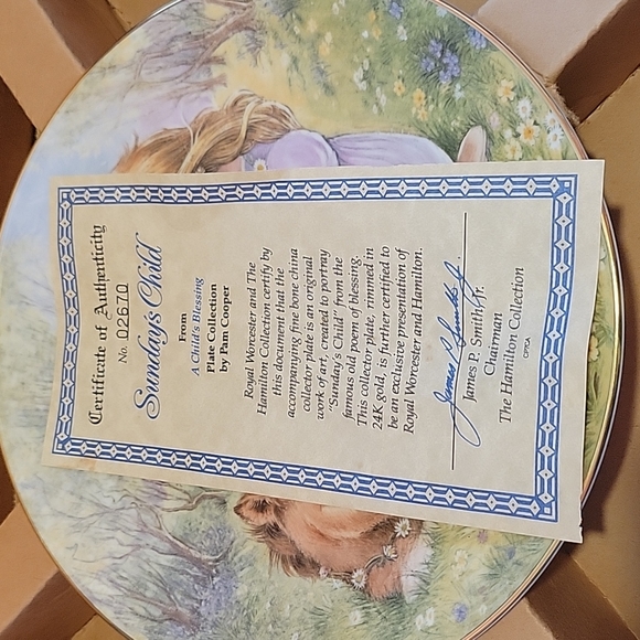 Hamilton Collection "Sunday's Child" - Picture 5 of 5